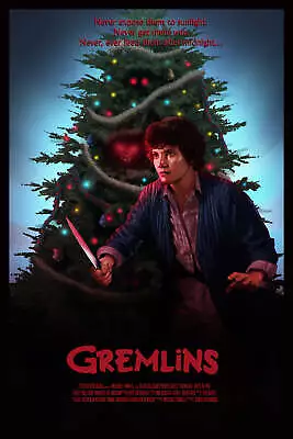 Gremlins 24x36 By Mike McGee Ltd Edition X/150 Poster Print Mondo MINT Movie Art • $120