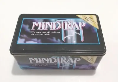 New~Mind Trap Game ~ 10th Anniversary Tin Board Games Party Games • $10.99