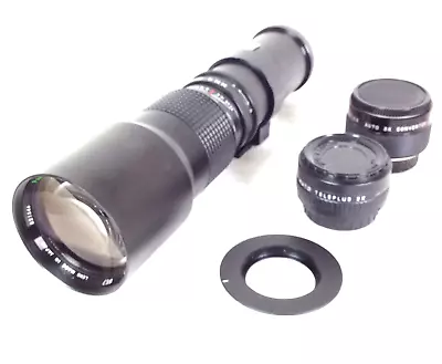 CANON DSLR EOS DIGITAL Fit 400mm 800mm 1200mm Lens 1300D 1000D 2000D 3000D 4000D • £54.99