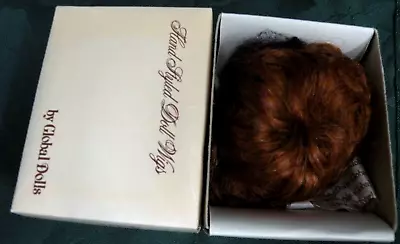 New Size 7-8 Wig    Baby Lauren  Global Modacrylic~carrot Red & Dark Brown ~ NOS • $7.95
