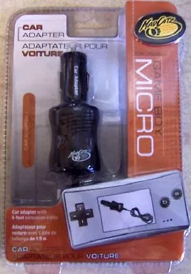 NEW Mad Catz Gameboy Micro 12 Volt DC CAR Lighter Power Charger Adapter • $6.63