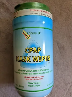 Citrus II Cpap Mask Wipes • $15