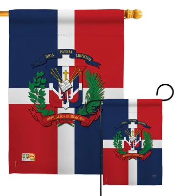 Dominican Republic Garden Flag Regional Small Decorative Gift Yard House Banner • $15.95