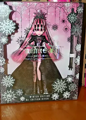 2022 Monster High Howliday-Winter Edition Draculaura Doll-Foreign Release-New • $129