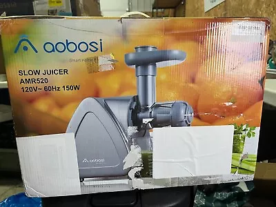 AOBOSI AMR520 Slow Masticating Juicer Machine Cold Press Juicer • $45.99