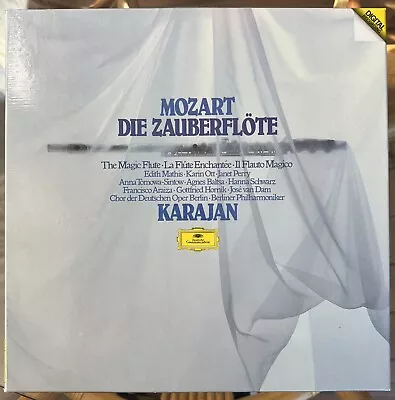 Mozart Die Zauberflöte The Magic Flute KARAJAN  DGG 3LP BOX 2741001 LIMITED EDIT • $13