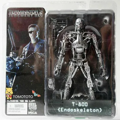 Terminator 2 Judgment Day T-800 Endoskeleton Action Figures Collection Toy Gifts • $35.96