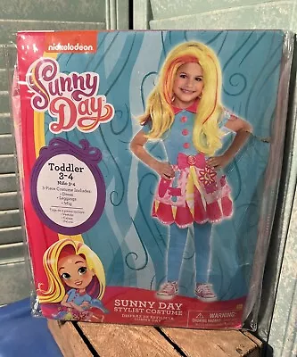 Nickelodeon Sunny Day Stylist Costume Halloween Toddler 3-4 New • $16