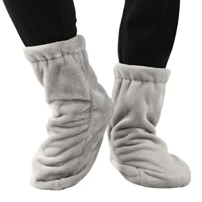 1 Pair Men Winter Warm Slipper Socks Thermal Lined Foot Booties Sleeping Hosiery • $17.19