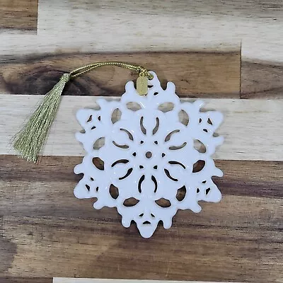 Lenox Annual 2018 Snow Fantasies Snowflake Christmas Tree Ornament  • $25.67