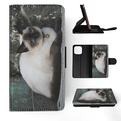 Flip Case For Apple Iphone|cute Siamese Cat Kitten #6 • $19.95
