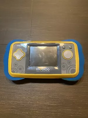 Vtech Mobigo Blue & Yellow Handheld Touch Screen Learning System Only **READ**  • $14.95