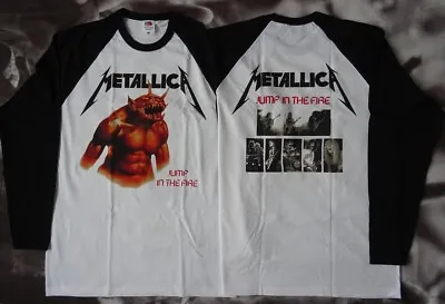 Metallica Jump In The Fire Kill 'Em All Longsleeve Men's White Thrash Metal  • $23.59