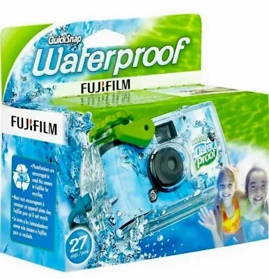 Underwater Camera Waterproof Fuji Quicksnap 27 Exposure Fujifilm NEW SEALED • £11.40