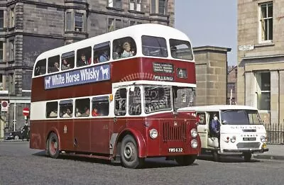 PHOTO Edinburgh Leyland PD2 632 YWS632  In 1968 -  Sep  - Geoffrey Morant • £1.99