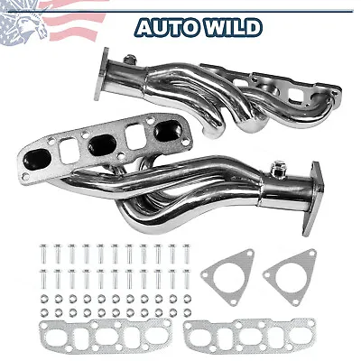 Headers For Nissan 350z & 370z Infiniti G37 3.5L 3.7L V6 3.5 3.7 Stainless Steel • $117.99