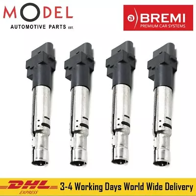 Bremi 4x Engine Ignition Coil For Audi-Volkswagen 20122 / 022905715E • $90
