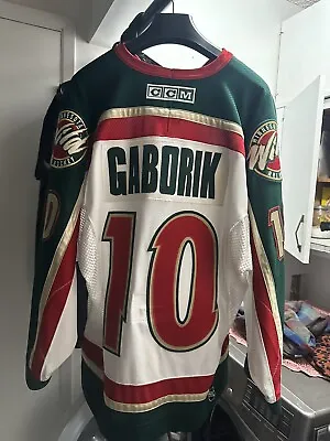 Minnesota Wild CCM Authentic Jersey Size 48 Gaborik • $200