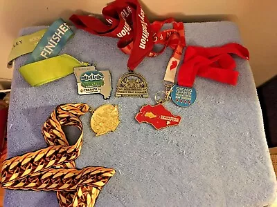 Marathon Running Medal Lot Of 5 Lot # 3 • $60