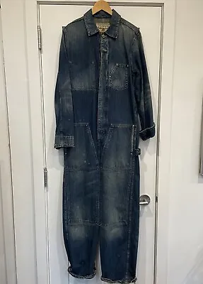 RRL Double RL Denim Jumpsuit / Boilersuit / Coveralls • $1000