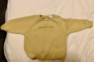 $8 • Buy Zara Sweatshirt Size 6-9 Months