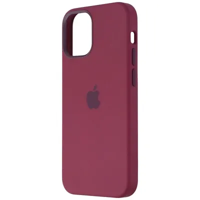 Apple Silicone Case For MagSafe For IPhone 12 Mini - Plum • $9.86
