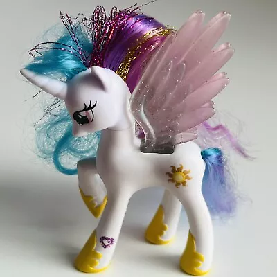 My Little Pony Princess Celestia 5” Brushable Figure Toy Genuine Hasbro G4 MLP • £9.99