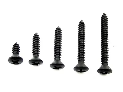 Ford Interior Trim Screws- #8 X 1/2  To 1-1/2  Long Oval Head- 125pcs 25ea- #369 • $24.95