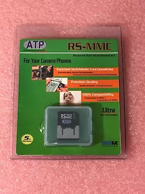 ATP 128MB RS-MMC Card MultiMediaCard Memory Card AF128RM-EX • $13.98