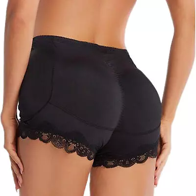 Women Padded Panties Seamless Bum Butt Lifter Hip Enhancer Body Shaper Underwear • £12.45