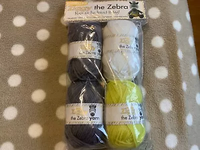 Knitting Yarn Pack Ziggy The Zebra • £2.50