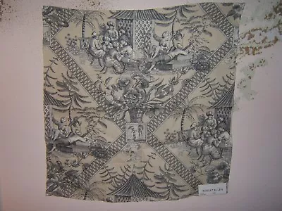 Robert Allen Tavern Toile Middle Eastern Motif Fabric Remnants Various Clrs  • $22