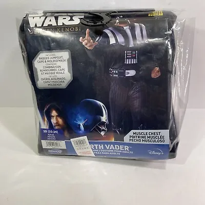$40.49 • Buy Star Wars Obi-Wan Kenobi - Darth Vader Halloween Cosplay Costume Adult SD 32-34