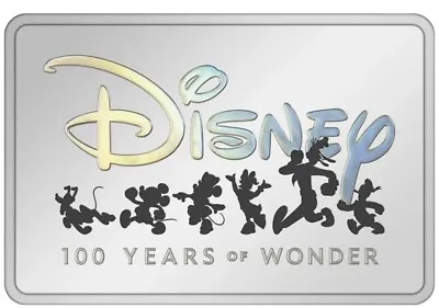 Niue Disney 100 Years Of Wonder Mickey Mouse And Friends 1 Oz Silver Coin NZmint • $125