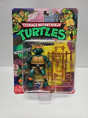 Playmates TMNT Classic Michaelangelo Figure Walmart Nickelodeon Exclusive • $19.99