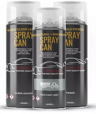 For Massey Ferguson Light Grey FE35 54-57 Tractor Machinery Aerosol Spray Paint • £14.99