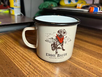 Eddie Bauer Adventurer ~ 24 Oz Enamel Tin Cup • $14.95