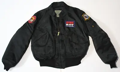Xl Vintage Independence Day Movie Promo Bomber Jacket Visual Effects Crew Jacket • $349.99