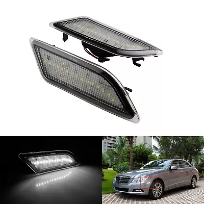 For 2010-13 Mercedes E Class W212 E63 E300 E400 E550 LED Side Marker Light Amber • $23.88