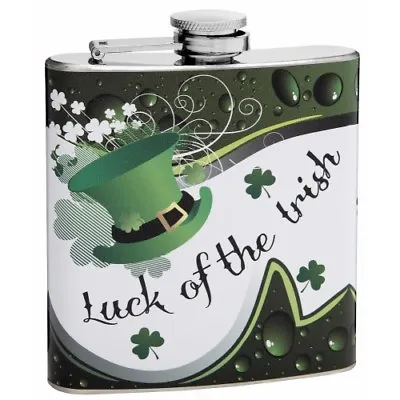 6 Oz  Luck Of The Irish  Hip Flask • $14.95