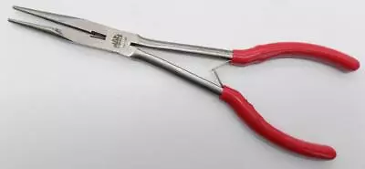 Mac Tools P301731 Extended Reach Needle Nose Pliers W/Cutters 11  Red Handles • $32.95