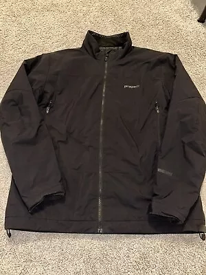 Patagonia Solar Wind Windstopper Jacket Primaloft Insulated Black Men’s 2XL • $80