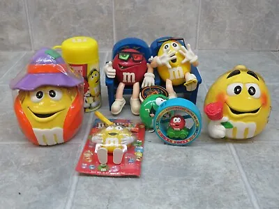 M&M's Candy Dispenser Character Jars And More - RARE!!! • $29.95