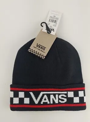 Vans Stackton Stripe Off The Wall Beanie Hat One Size • £18