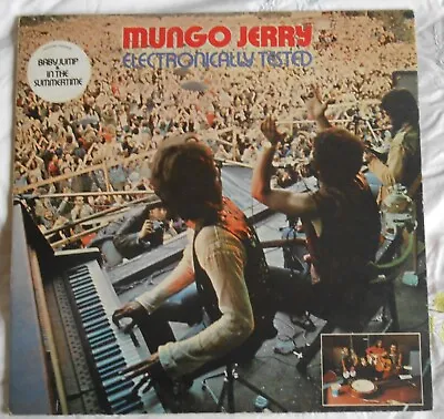 MUNGO JERRY: Electronically Tested + ORIGINAL SLEEVE 'HYPE' STICKER • £10