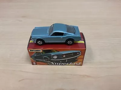 2005 Matchbox Superfast Series Steel Blue ‘65 Ford Mustang GT NM Loose Read • $4.99