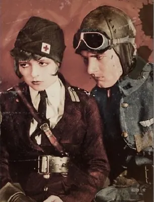 *Postcard- The Military Nurse And The Pilot  (B343) • $4.63