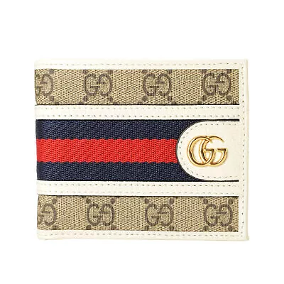 Gucci Men's Leather Trimmed Ophidia GG Wallet • $349.99