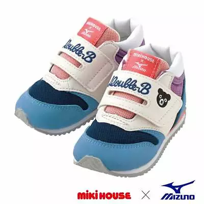 Miki House Kids Sneakers Shoes (MIZUNO) In Blue • $145