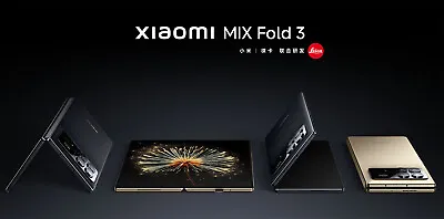 Xiaomi Mi MIX Fold 3 5G Phone 8.03'' 16GB 1TB Android 13 Dual SIM Snapdragon 8 • $2077.39